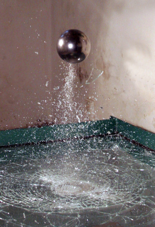 Bezpečnostní folie - certifikační zkouška